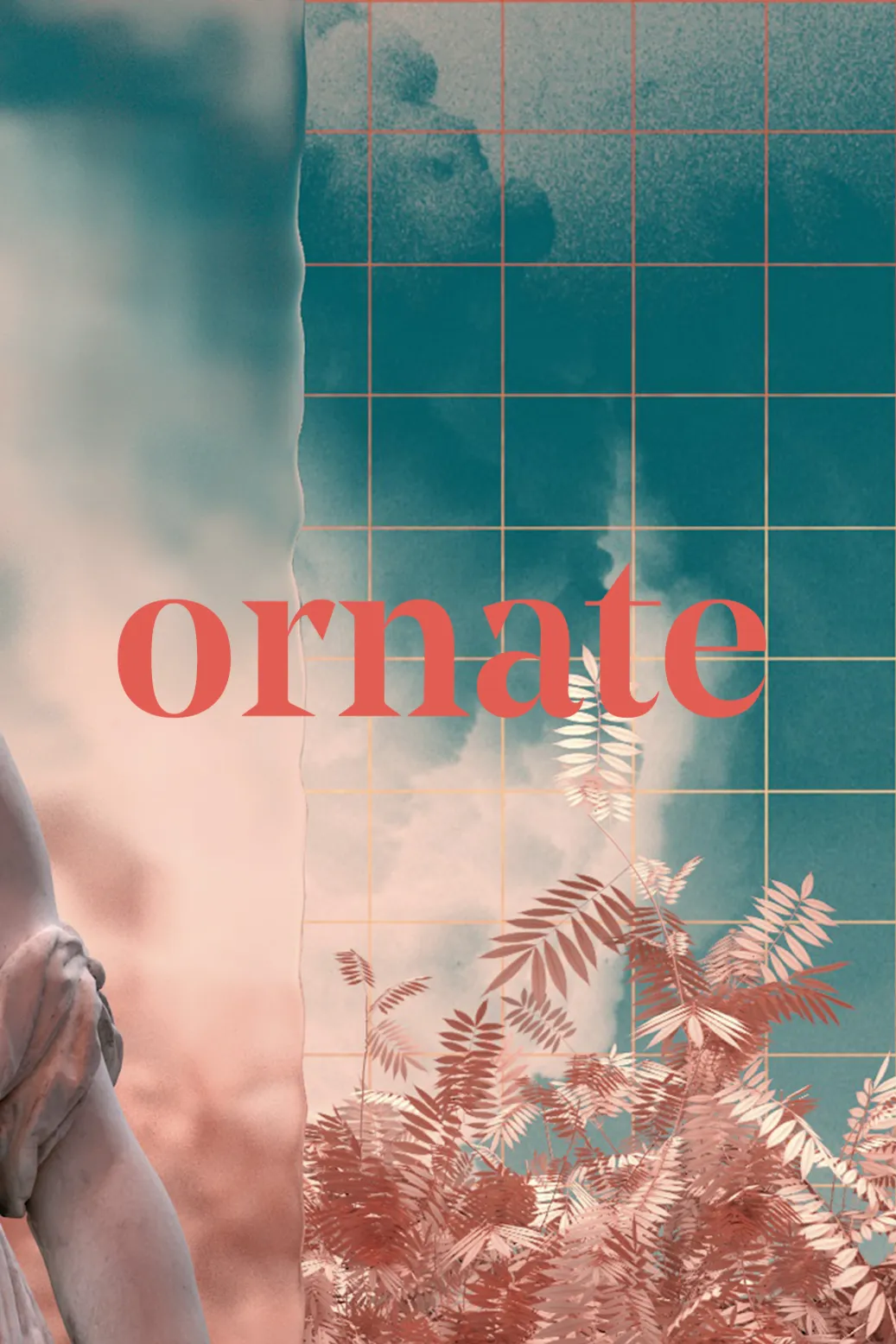 Another variation of Ornate’s 3D universe, blending classical references, fluid materials and the studio’s visual identity.