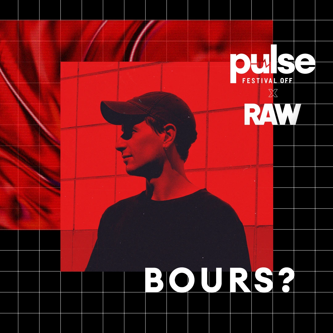 Artist spotlight visual featuring Bours for the second edition of Pulse Festival.